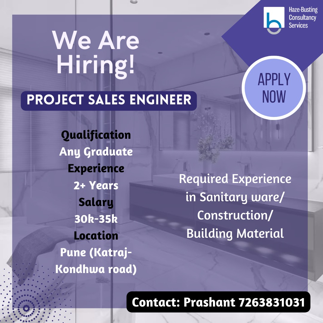 Contact: Prashant 7263831031
#jobs2023 #placements2023 #newjobs #currentopenings #jobvacancy2023 #jobalerts #jobadvertisement #jobposting #jobconsultancy #punejobs #jobvacanciesinpune #jobhunt #jobopenings #vacancy #jobseeker