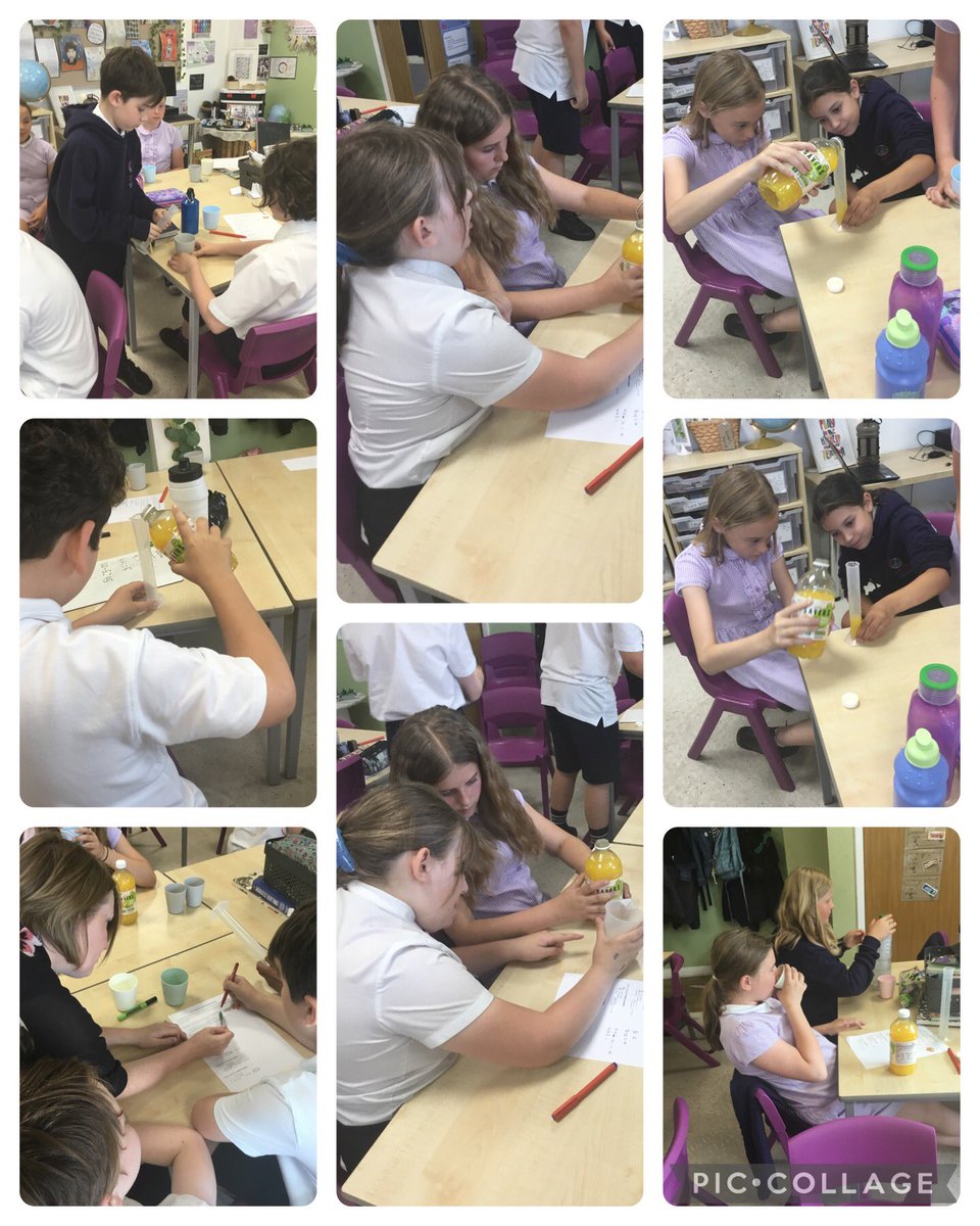 Dosbarth 6 showing some excellent wonder and resilience during our investigation to end a brilliant morning…How to make the perfect glass of squash 🤔💭 Our learners used their prior knowledge of ratio to experiment…#jppsinspire