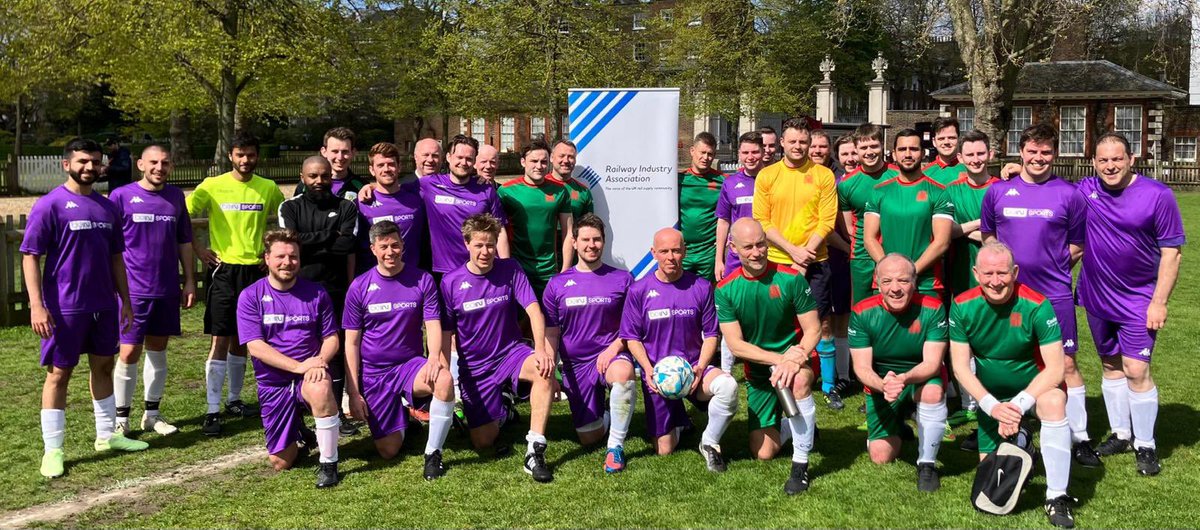 LobbyXI's tweet image. It’s been a quadruple-winning season (Man City who?) for the Lobby XI, with big-match victories over Labour, the Conservatives, UK Parliament FC and most recently Westminster Wanderers.
We’ve returned victorious from Villa Park, Selhurst Park and, now and again, Battersea Park.