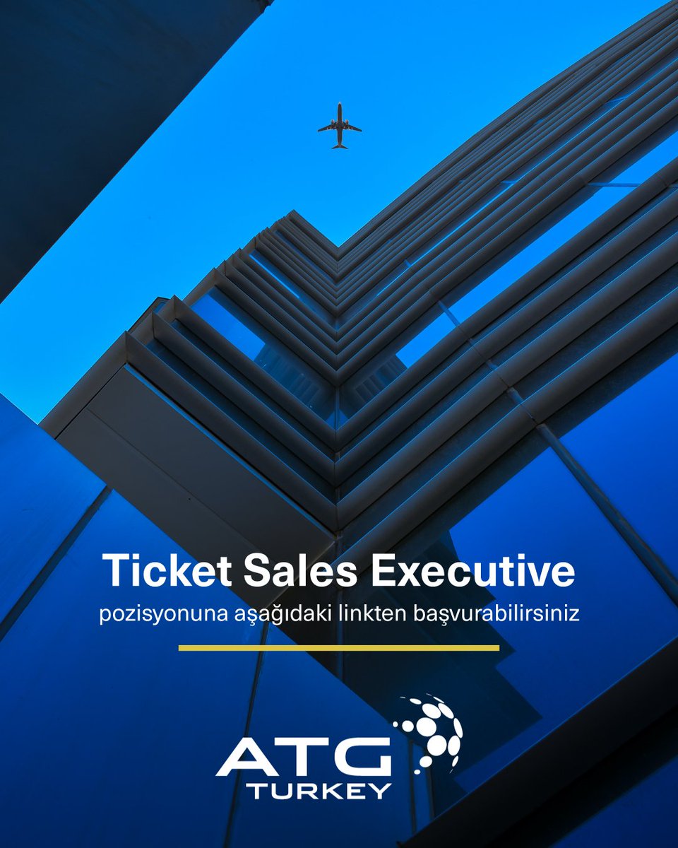 "Ticket Sales Executive" pozisyonu için arayışımız bulunmaktadır. Aşağıdaki linkten başvurularınızı iletebilirsiniz.

🔖 #işilanı #uçakbileti #kurumsalseyahat #işseyahati 

🔗linkedin.com/jobs/view/3639…