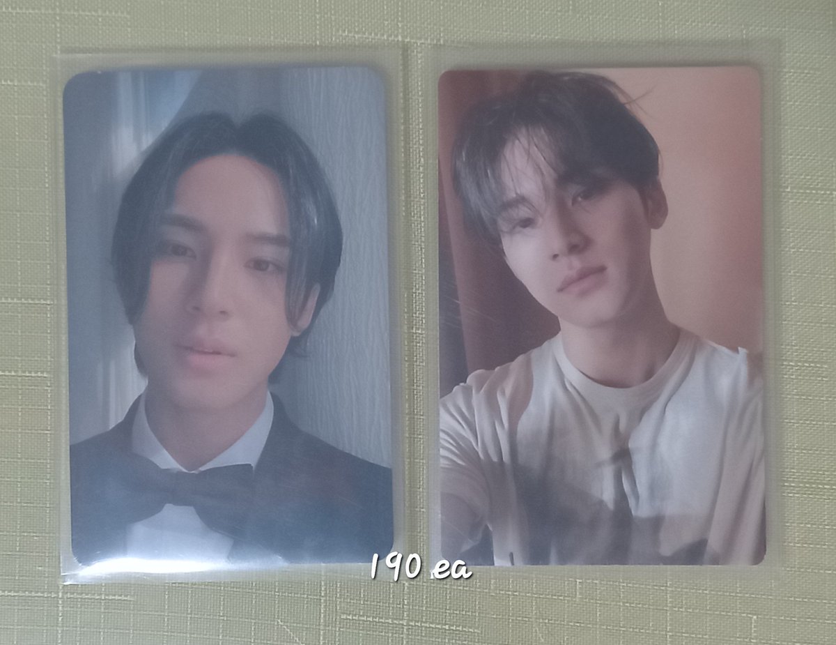 [#mimadcsale3] wts lfb ph NCT Jaehyun & SVT Mingyu Photocards — prices on the picture — onhand; mint condi — with FREE TWICE PC! DM/ Reply to Mine t. nct 127 jaehyun ayyo 2baddies universe sg21 sg22 sg23 svt mingyu fts fml carver pc