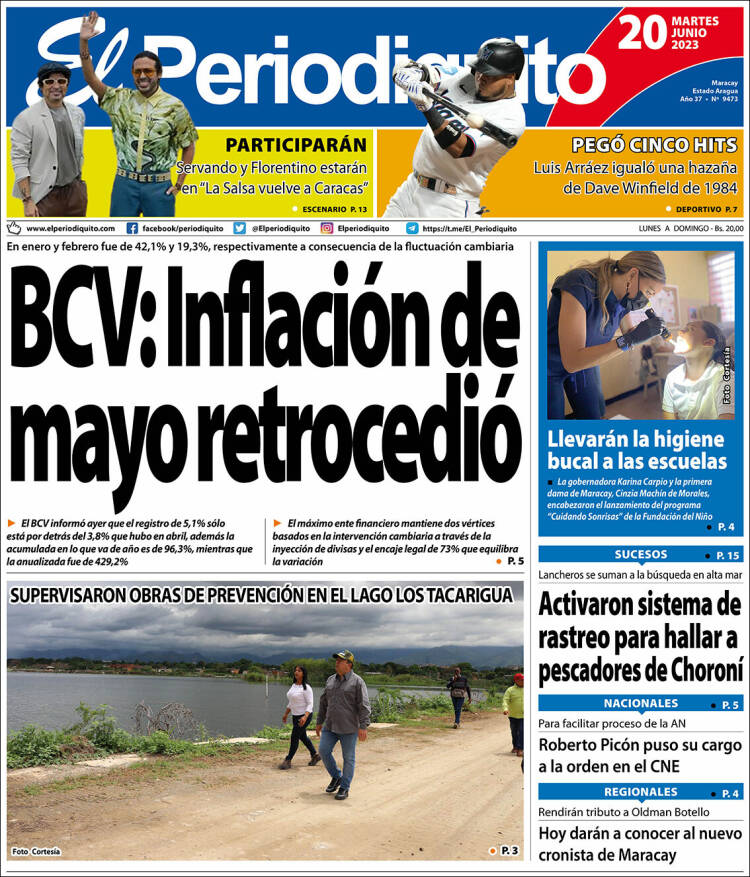#21Jun #PrensaNacional 
Portada del diario <a href="/Elperiodiquito/">El Periodiquito</a>