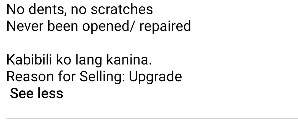 Pech_Perfect's tweet photo. Seen sa FB marketplace. Scam kaya ito? 🤣 https://t.co/kTx7hsHDkL