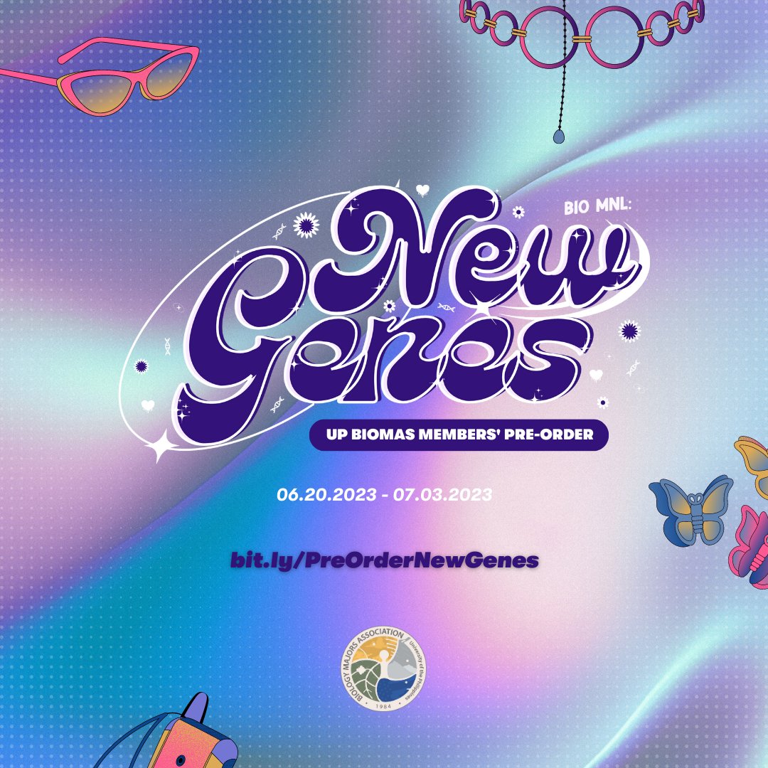 UPBiomas's tweet photo. #BIOMNLNewGenes

'Cause I... know what you like 🤩 

On its second year, BIO MNL rebrands itself after wearing the evolution, we must be capable of responsibly reshaping them, building them strong against our impending crises. https://t.co/3z806F4v74