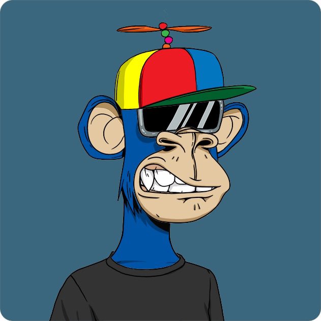 3lueninja's tweet image. Bored ape yacht club