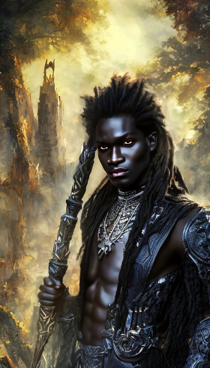 YZsabador's tweet image. That Voodoo You Do So Well

deviantart.com/zsabador/art/T…

#OpenJacket #AIArt #AfricanPride #Staff #SilverFiligree