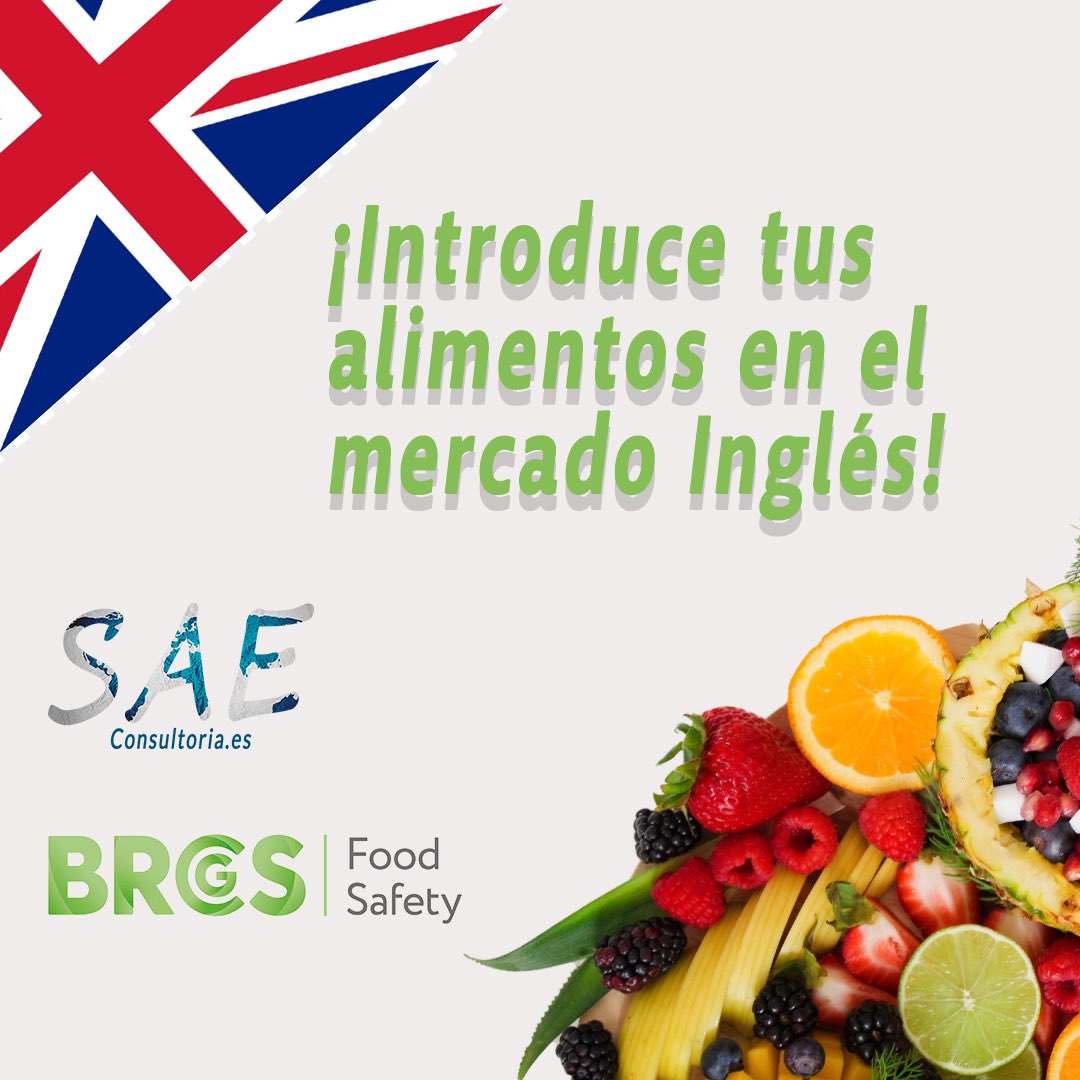 saeconsultoria's tweet photo. British Retail Consortium

El esquema de certificación BRC es un estándar de seguridad a nivel mundial y tiene como objetivo salvaguardar la seguridad alimentaria

Tener este esquema implantado en tu empresa, facilitará muchísimo la exportación de productos a Inglaterra.
#brcgs https://t.co/Qgo5mMZLHu