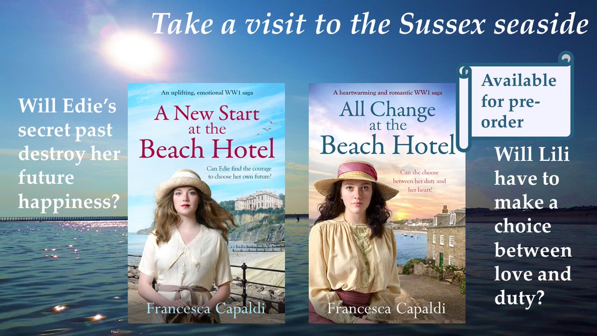 Pay a visit to a luxury hotel on the Sussex coast and meet Edie and Lili.  #TuesNews @RNAtweets 
@HeraBooks
#HistoricalFiction #historicalromance #saga #WW1 #seaside #Sussex #readerscommunity   
AMZ amzn.to/3zZ9ROv
Kobo bit.ly/3hxGhck