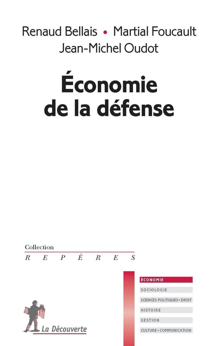 - #SIAE23 : après 4 ans d'absence, le #SalonduBourget is back 

10 livres pr comprendre l'industrie de la défense

1/ R. Bellais, @MartialFoucault, J-M. Oudot, Economie de la défense, 2014, @Ed_LaDecouverte 

> Ouvrage de référence par des économistes : 
editionsladecouverte.fr/economie_de_la…