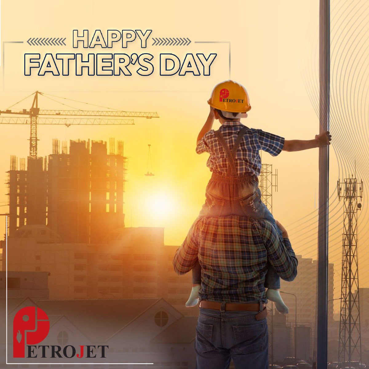 Petrojet_co's tweet photo. Today we are celebrating the incredible fathers who make the world a better place. Happy Father’s Day!
#FathersDay #FathersDay2023 #Petrojet
#Approaching_the_future_with_confidence
#construction #oil_and_gas #projects
#megaprojects
#47years
#performing_while_transforming https://t.co/Muzep2pWaG