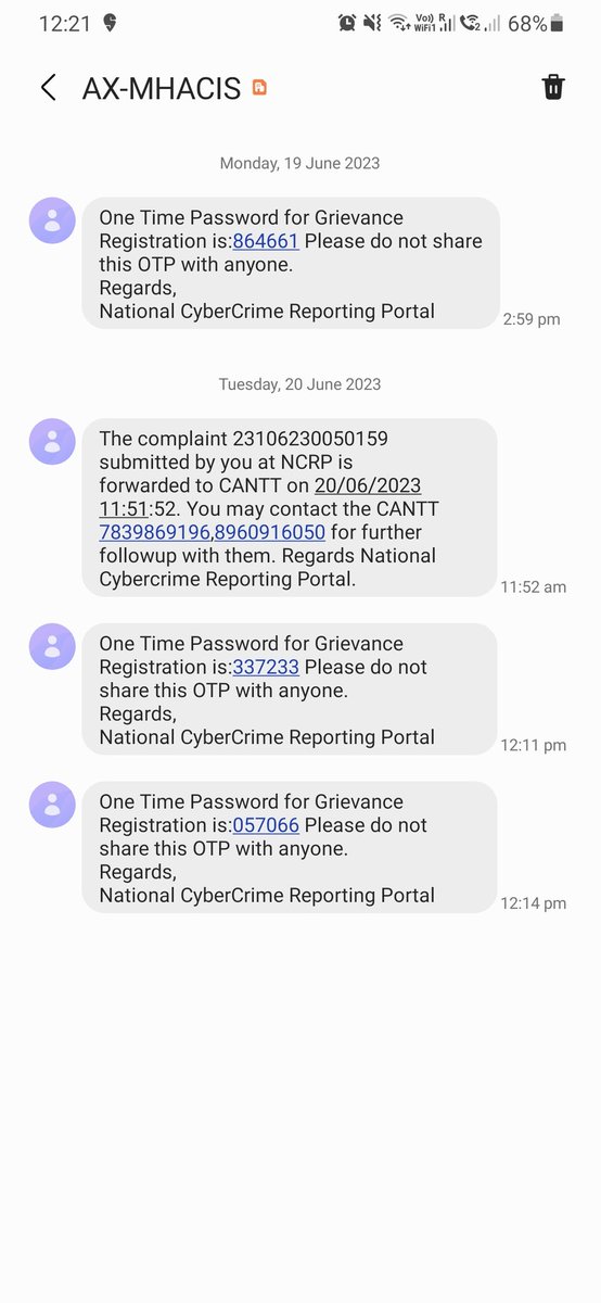 TheShivamUp's tweet photo. @Cyberdost i lodge the complain related to loan app they are abusing the female employees .
When i contact to number they said  i can not do anything as of now https://t.co/mRrZEubnZ9