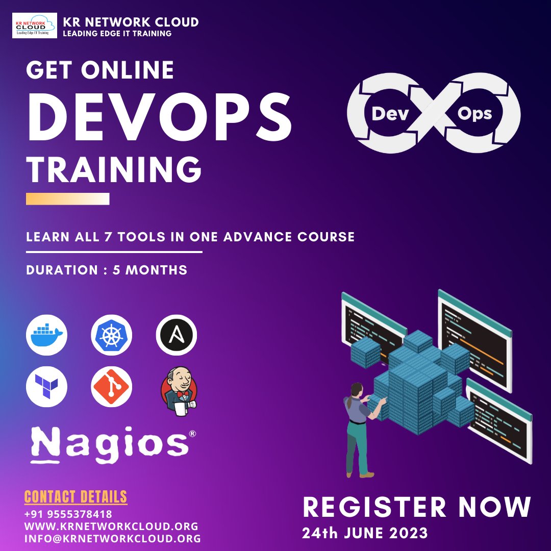 ♦️UPCOMING BATCHES♦️

Join us at KR Network Cloud for our upcoming batches starting in the coming days. Reserve your spot now and enhance your skills in cloud computing. 🌟💻

#Devops #Redhat #RHCSA #RHCE #CCNA #Networking #network #administrator #redhatcertified