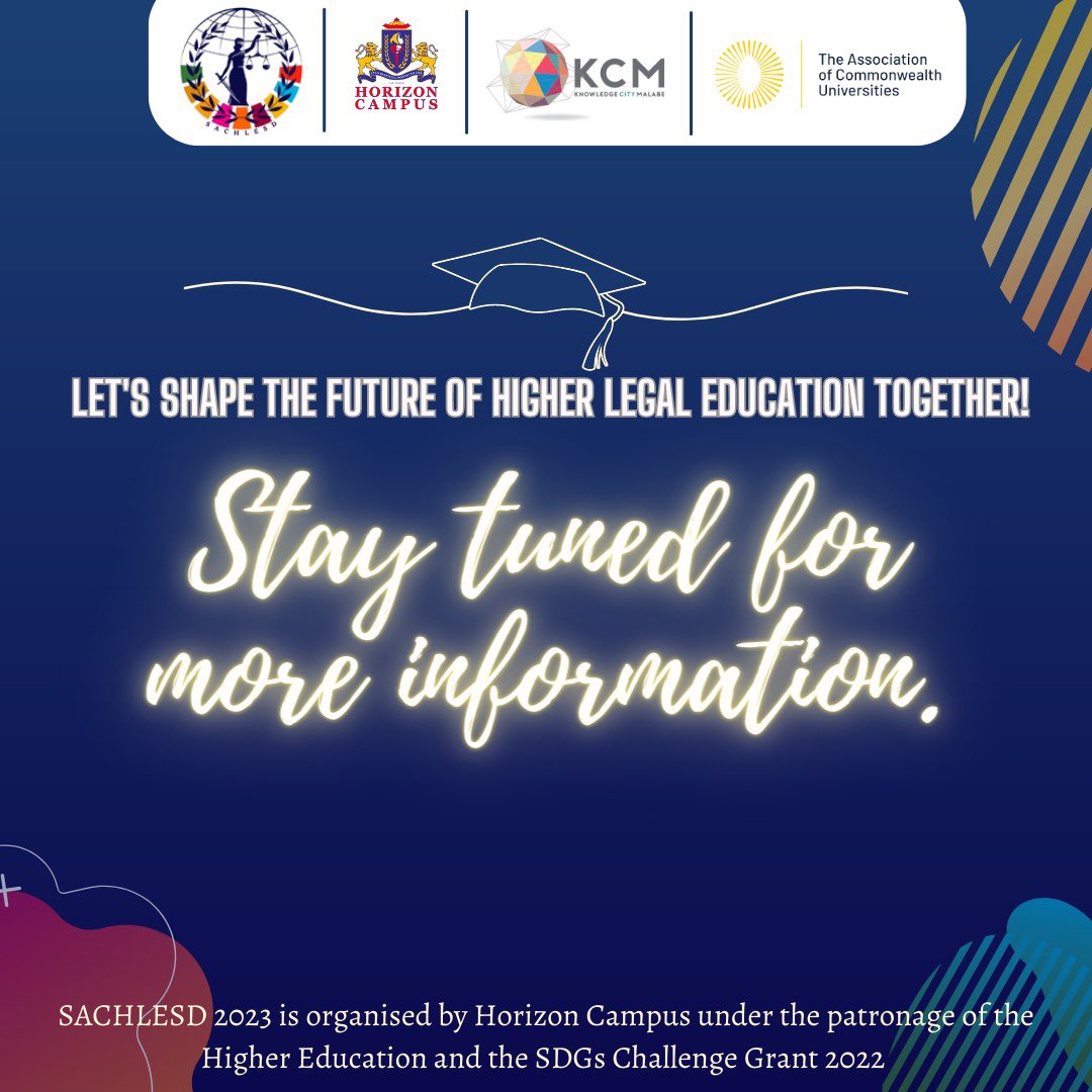 LSHC_Horizon's tweet photo. Stay tuned and follow the Law Society of Horizon Campus (LSHC) and Horizon Campus social media platforms for more updates.
#SACHLESD23
#TransformingLegalEducation
#SustainableDevelopment
#LSHC
#HorizonCampus
#ACUGrant https://t.co/Pt0hdZtAvJ