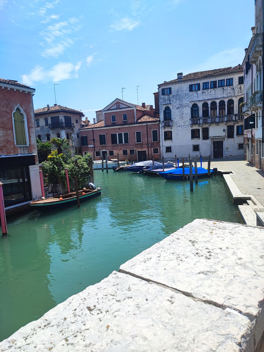 'The silence was green, the light was wet, the month of June was shaking like a butterfly.'
-Pablo Neruda
Good morning #Venice!
#aphotoofveniceaday #askmeaboutvenice #veniceblogger #veniceblog #베니스  #베네치아 #이탈리아여행중 #venicephotos #venicecolors #venicecanals