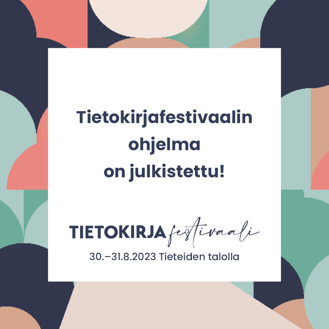 Tietokirjafestivaalin ohjelma on julkistettu! 📣 Tapahtuma pidetään 30.–31.8. Tieteiden talolla Helsingissä. Teema tänä vuonna on Yhdessä. Vapaa pääsy, lämpimästi tervetuloa! suomentietokirjailijat.fi/ajankohtaista/… #tietokirjafestivaali #tietokirja #faktahommissa