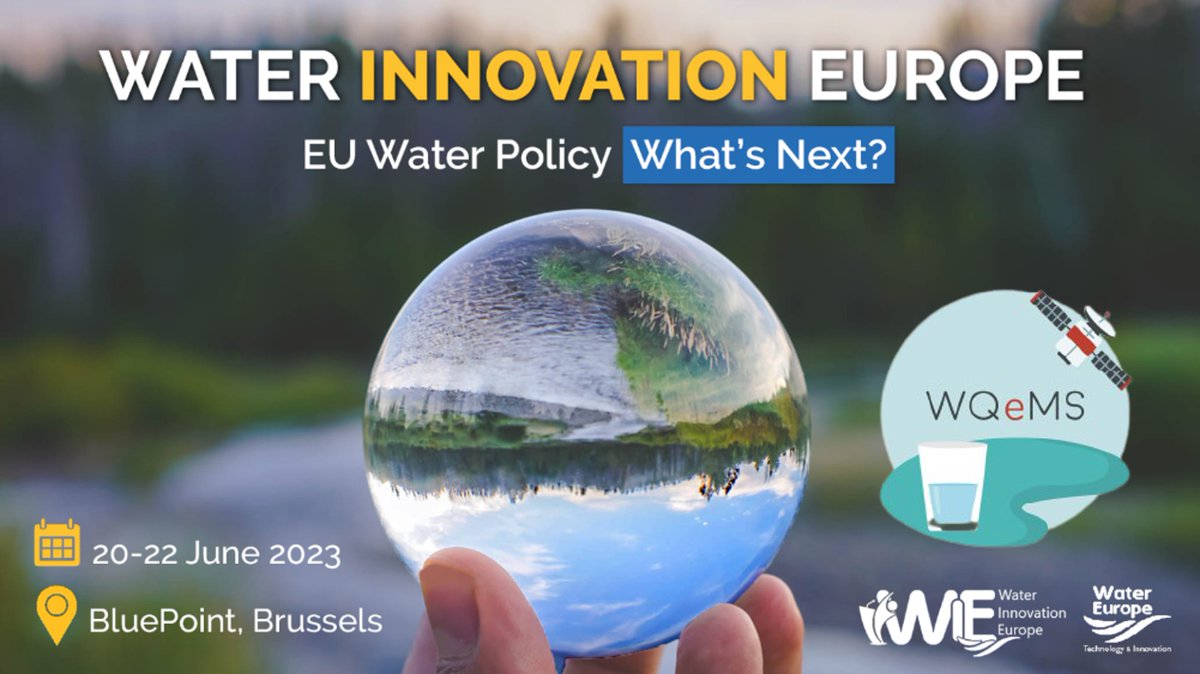 📢 #WQeMS in Water Innovation Europe 2023 in Brussels. 🇧🇪

✅Participation in the Working Group Human Capital and presenting: 'Capacity building for water utilities to assimilate Copernicus evolution services.' 🌊💡

#WQeMS #WaterInnovation2023 #CapacityBuilding #Copernicus