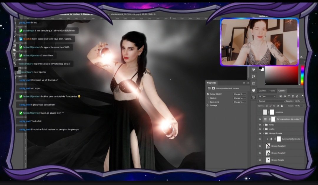 KryseisRetouche's tweet photo. Retrouvez le REPLAY de mon stream d'hier soir 🖤 sur ma chaîne twitch ! Je termine l'illustration aujourd'hui ! 
https://t.co/ZMK9UGJ7hc
#art #twitch #replay #stream #illustration #photoshop https://t.co/JCzmWVT8OW
