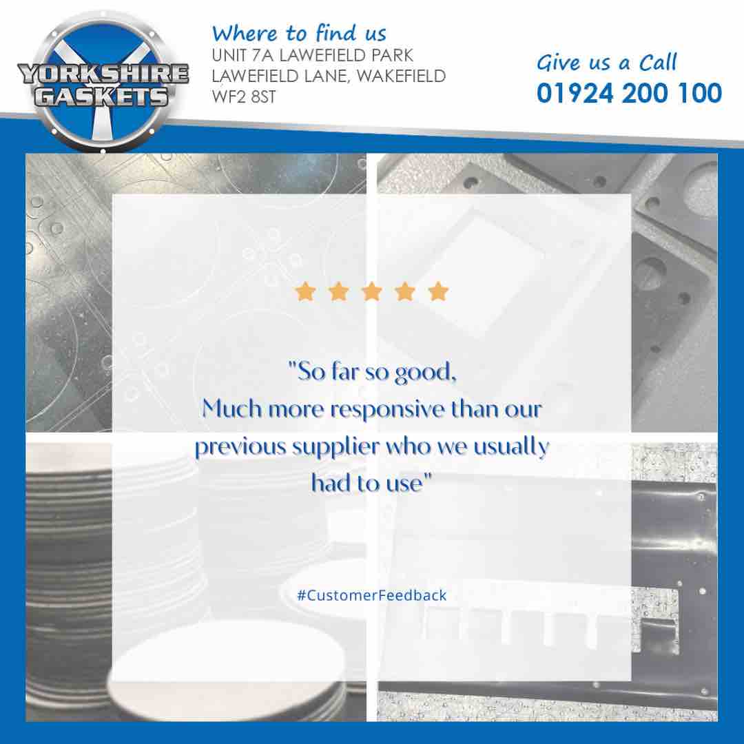 What our lovely customers have to say 😍

Let us know if we can help you in anyway ☺️

 📧lucy@yorkshiregaskets.co.uk

#testimonialtuesday #customerfeedback #feedback #customersatisfaction #heretohelp #ukmanufacturing #ukmanufacturer #ukmfg #manufacturing #gaskets