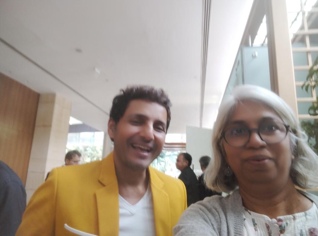 Was good to meet #planetbuddy @AfrozShah1