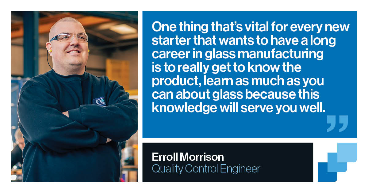 Blackburn Quality Control Engineer Erroll Morrison imparts some wisdom for new starters! Full website piece coming tomorrow...

🎙️ | Erroll Morrison

#QualityControl #NewStarters #Product #Knowledge #Manufacturing #Production