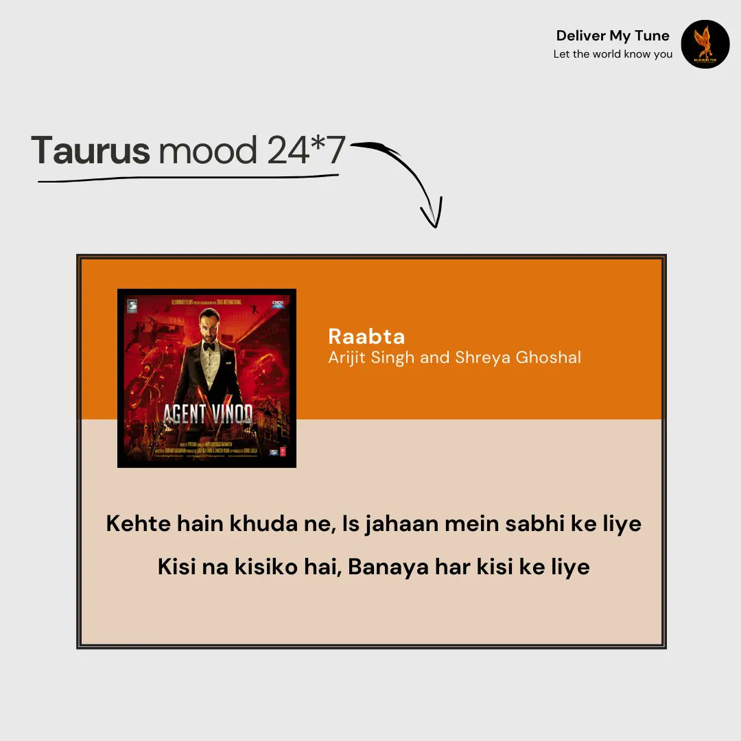 Locked in Taurus mode 24/7♉️
.
To upload your music visit our website 
.
. 
#music #raabta #taurus #taurusseason #taurusbaby #taurusnation #taurusgang #taurushoroscope #tauruslife #taurusfacts #saifalikhan #kareenakapoor