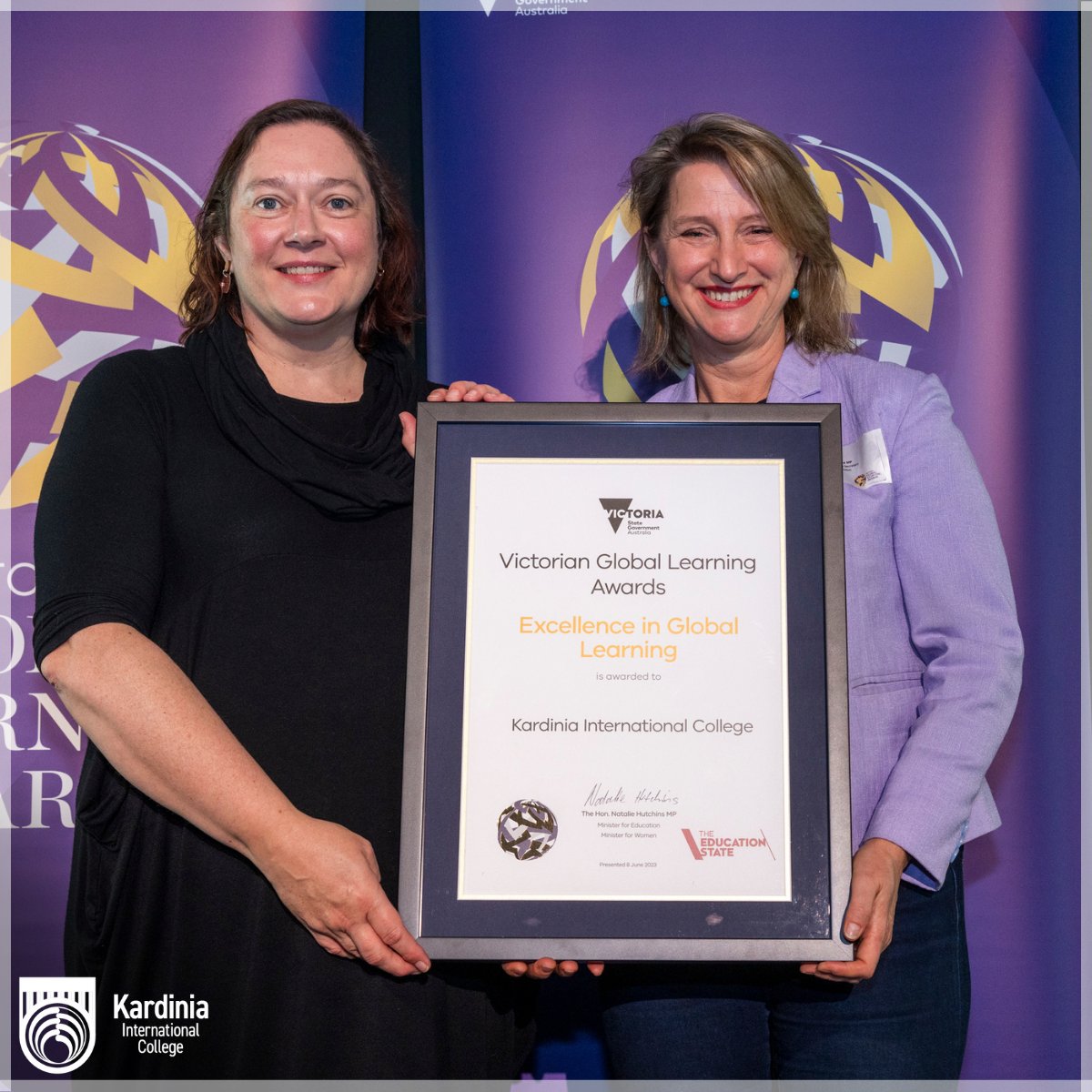 We are delighted to share we have won the Excellence in Global Learning Award for non-government schools at the Victorian Global Learning Awards, sponsored by the Victorian Department of Education. Thanks to all our staff, students and homestay families!