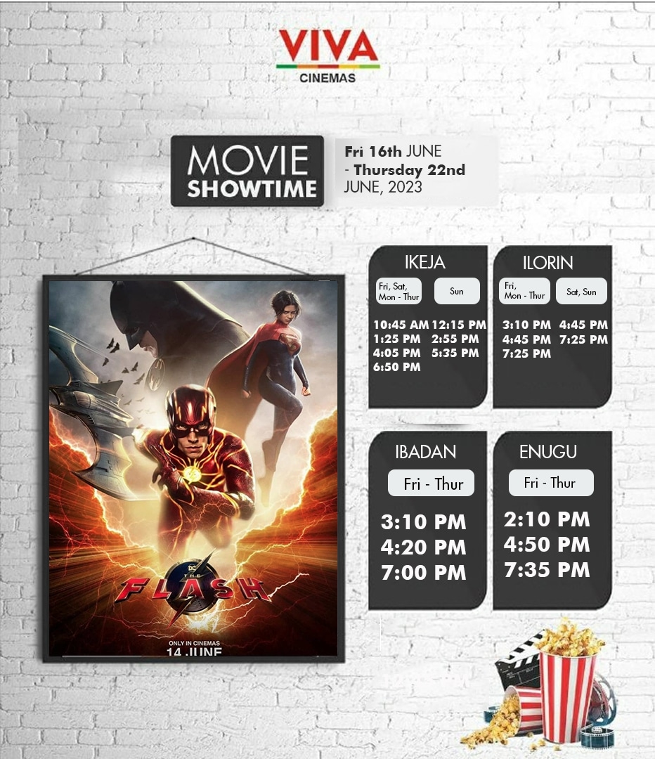 Have you seen DC's #TheFlashMovie yet?⚡⚡ See it this week at Vivacinemas Nationwide. Book Tickets: vivacinemas.com #Vivacinemas #vivaexperience #movies #moviestogether #NowShowing #TheFlash