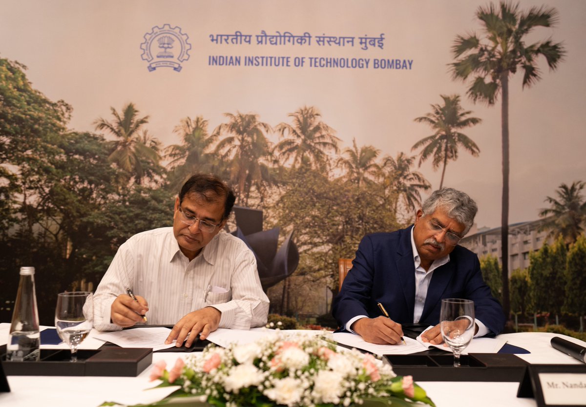 iitbombay's tweet photo. #IITB receives donation of INR 315 Cr. from @NandanNilekani 

This donation builds upon his previous grants of INR 85 Cr. to IITB; cumulative value of support INR 400 Cr.

One of the largest donations made by an alumnus in India!

@RNP_Foundation https://t.co/z9VShpDX5j