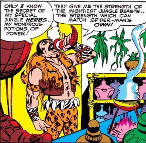 'Kraven isn't suppose to have powers' 

He was originally a superhuman because of magical herbs

It's just that later adaptations retconned this, exactly how they retconned the symbiote origins in Secret Wars, where it's changed to crashing landing on earth from space instead