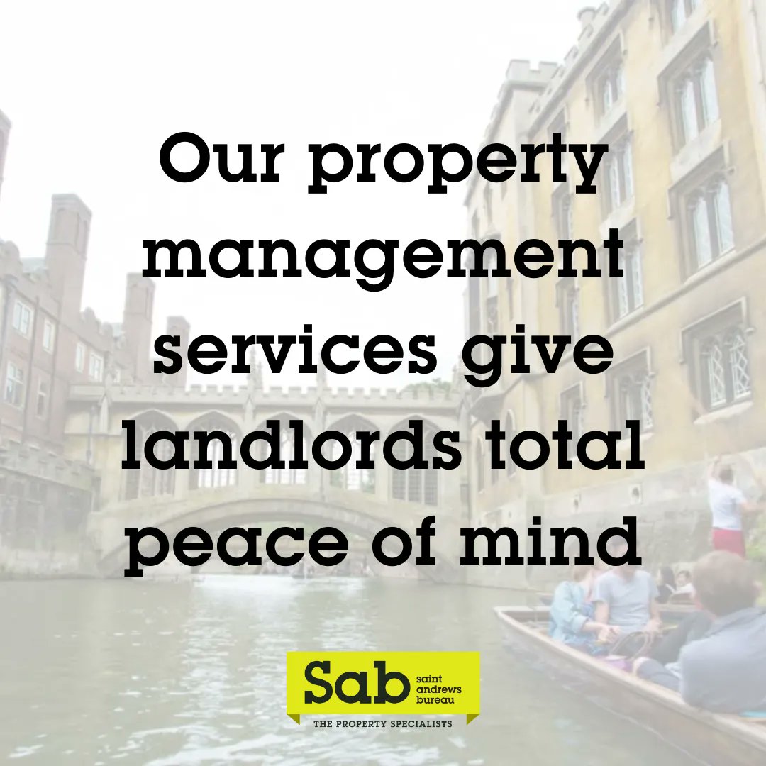 Find out more about our property management services: buff.ly/3IOafCL 
#PropertyManagement #LettingAgent #Landlords
