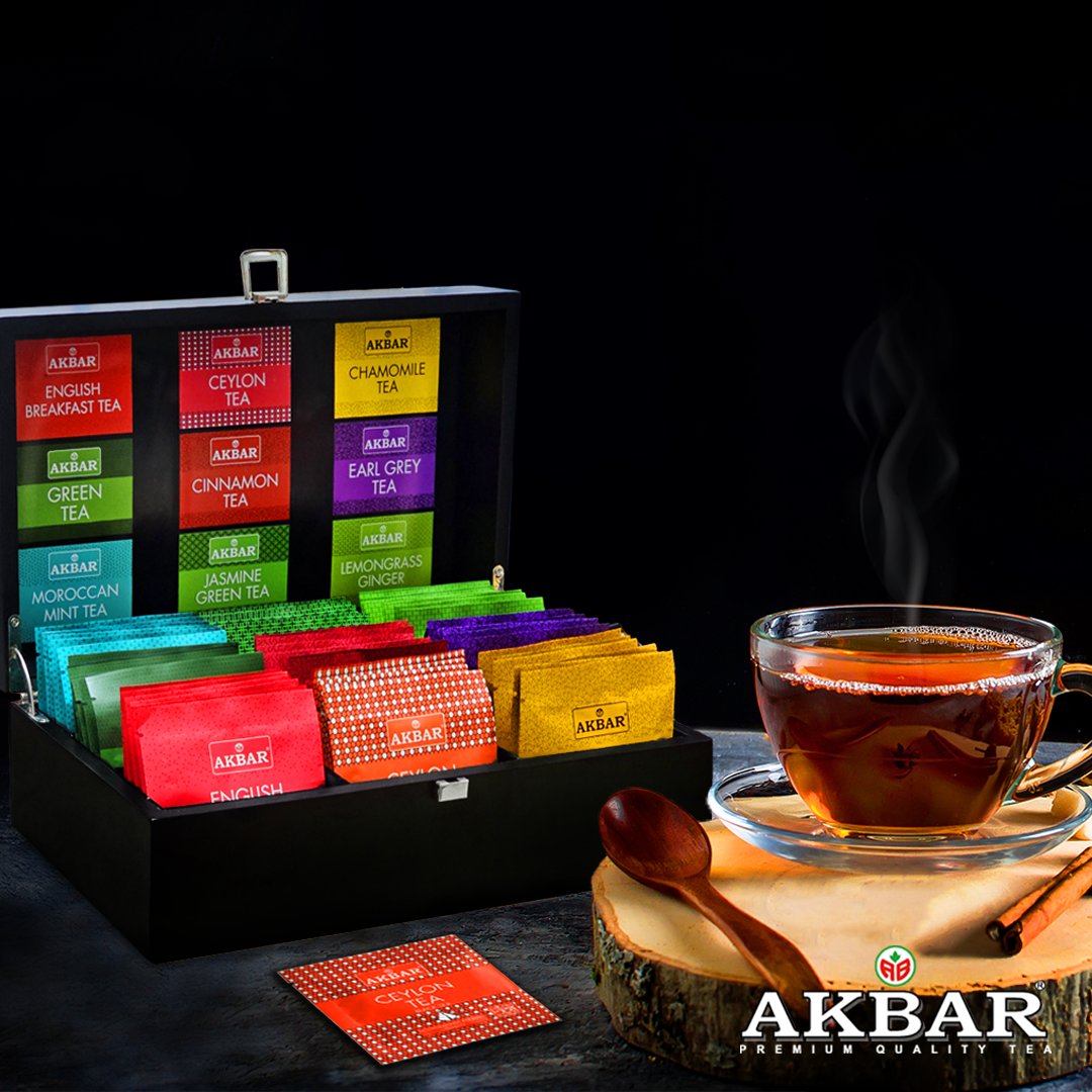 AkbarLtd's tweet photo. Embark on a sensory journey with Akbar's meticulously crafted tea blends. The Akbar Presentation Box showcases the finest collection, curated by world-class tea masters. Treat your loved ones to a truly special tea experience.
https://t.co/RzV3S2obQw
#akbartea #tea #ceylontea https://t.co/4ODGErQccy