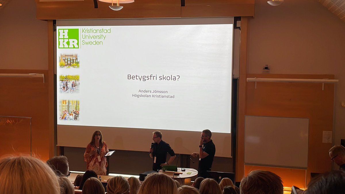 Nu startar #afkvarberg2023 med föreläsning av Anders Jönsson