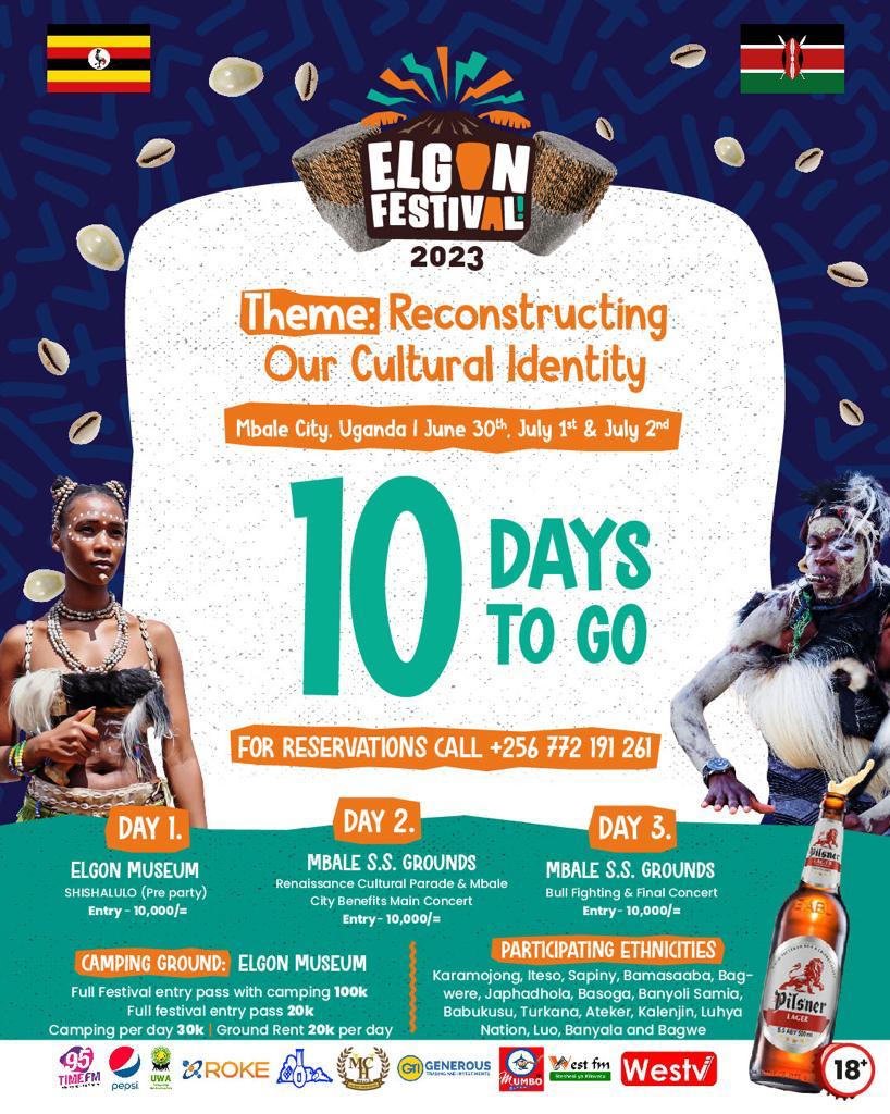 shadylatifah1's tweet photo. We are counting down to the biggest cultural celebration in the country 🎉.
Our people waguann
don't miss out  on lots of performances from @Ksheebah1, @ArrowBwoyKe and Maddox semanda sematimba and so very many others ❤️💪
 Funa Ka early bird ticket gwe osilike. https://t.co/qR29lxzadX