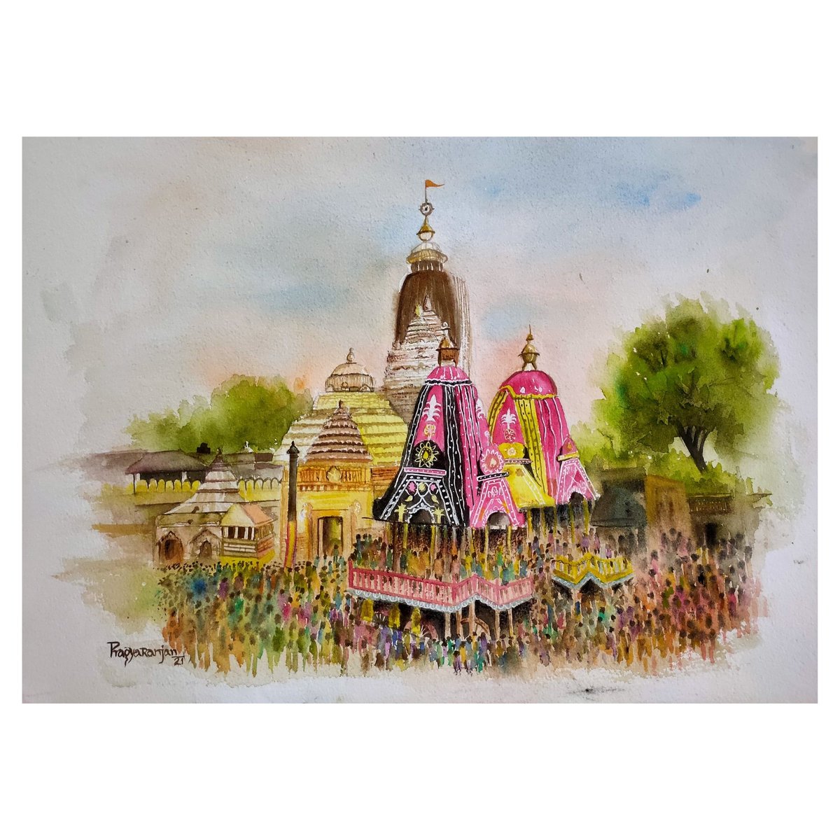 aksharprem2's tweet photo. नीलांचल निवासाय नित्याय परमात्मने। 
बलभद्र सुभद्राभ्याम जगन्नाथाय ते नमः।।  

भगवान जगन्नाथ जी की रथ यात्रा के महामहोत्सव की आप सभी को हार्दिक बधाई एवं शुभकामनाएं।

जय जगन्नाथ ���

#RathaYatra 
#RathYatra2023 https://t.co/MarNSR7Tqn