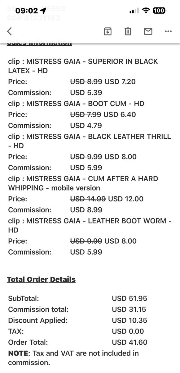 Mistress Gaia on Twitter: "RT @MistressGaia: 20% discount https://clips4sale.com/studio/55553