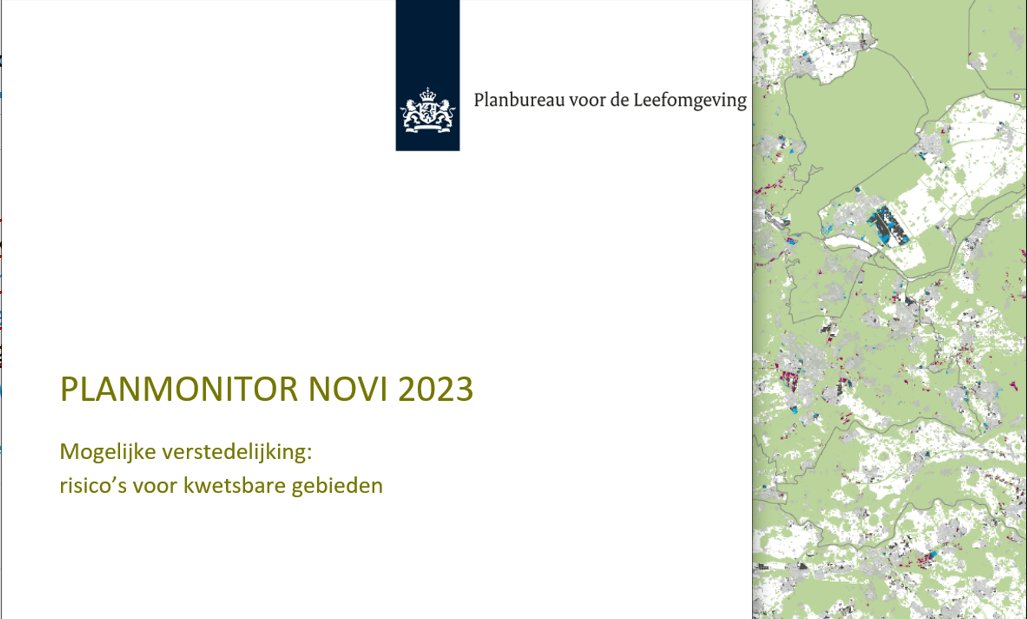 #PlanmonitorNOVI 2023 van <a href="/Leefomgeving/">PBL</a>: mogelijke verstedelijking in kwetsbare gebieden #water #natuur #landschap door #PBLNL op verzoek <a href="/EersteKamer/">Eerste Kamer der Staten-Generaal</a> - zo kan het kabinet desgewenst maatregelen nemen om aantasting te voorkomen (1) pbl.nl/publicaties/pl…