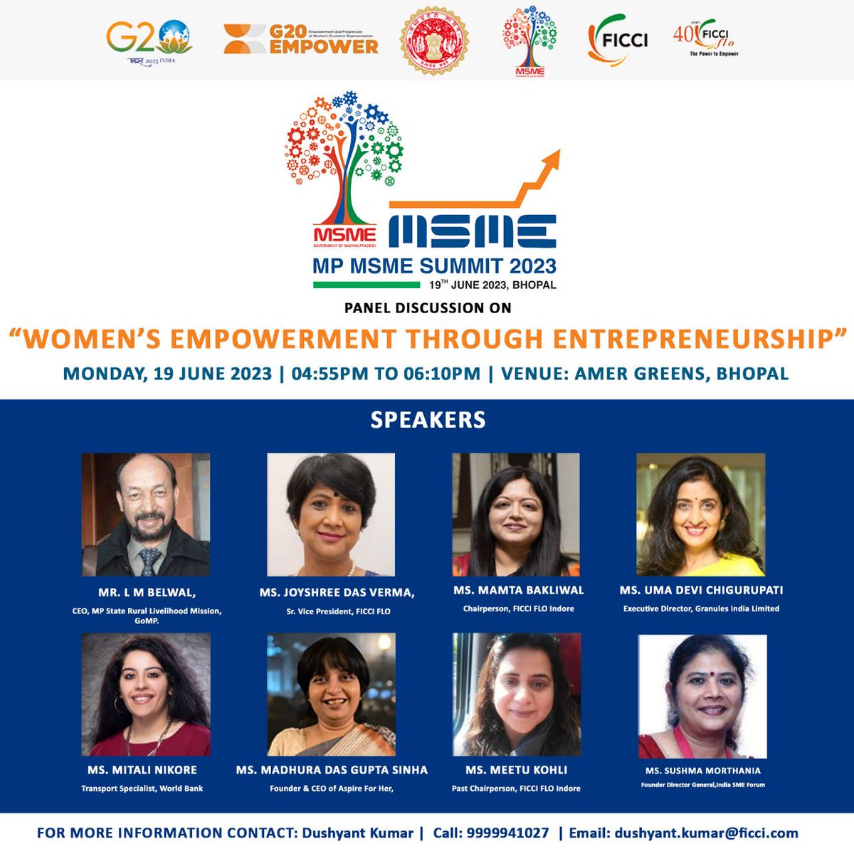 ficcifloindore's tweet photo. "Women's Empowerment Through Entrepreneurship"
#ficci #ficciflo #ficcifloindore #indore #floites #womenempowement #Bhopal #floindore #womensupportingwomen #women #WomenEntrepreneurs #WomenInBusiness #WomenLeaders#MPMSMESummit2023#celebrate #rubyyear #celebrateYOUniqueness #Indore https://t.co/P9UcHXD2YX