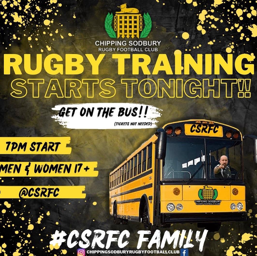 “Alexa… play let’s get ready to rumble on Spotify” 🥳 

Tonight’s the night, 7pm start‼️ get yourself along!
#preseason #csrfc #sodburyrugby #oneclub #bristolrugby #southglos 
@swsportsnews @GRFUrugby @local_rugby @BSDistrictRugby @SeniorBristol @CSSSch @KLBSport @YateAcademyPE
