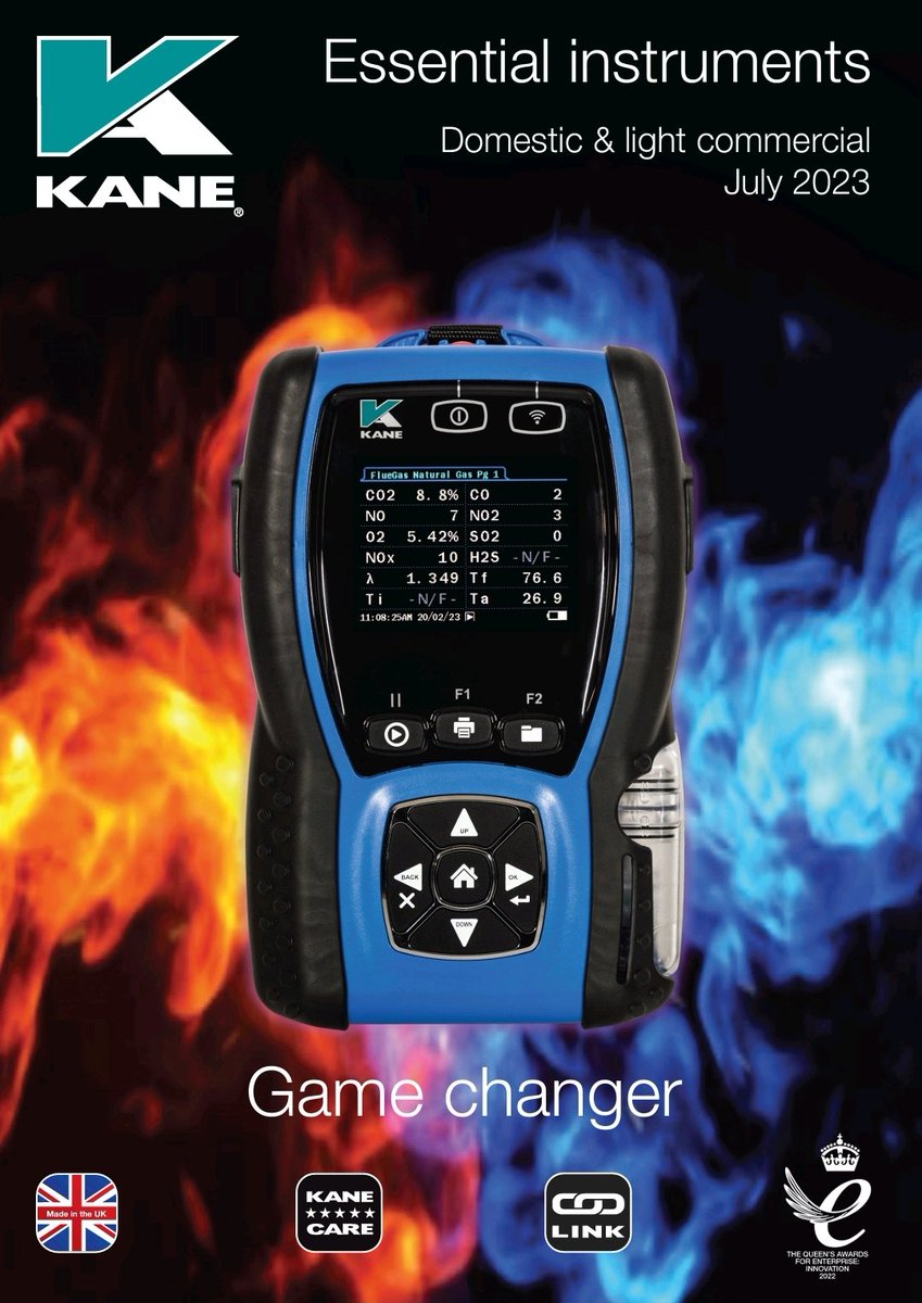 Come and get your hands on the new game changing analyser.  The kane 460.

#hvac #heatpumps #boilers