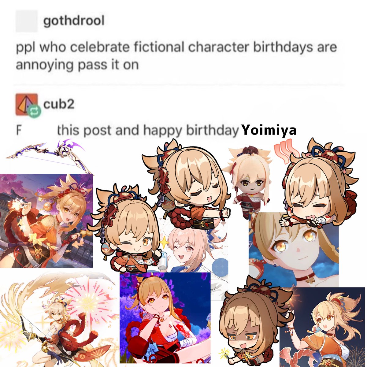 daily yoimiya 🍉 tweet media