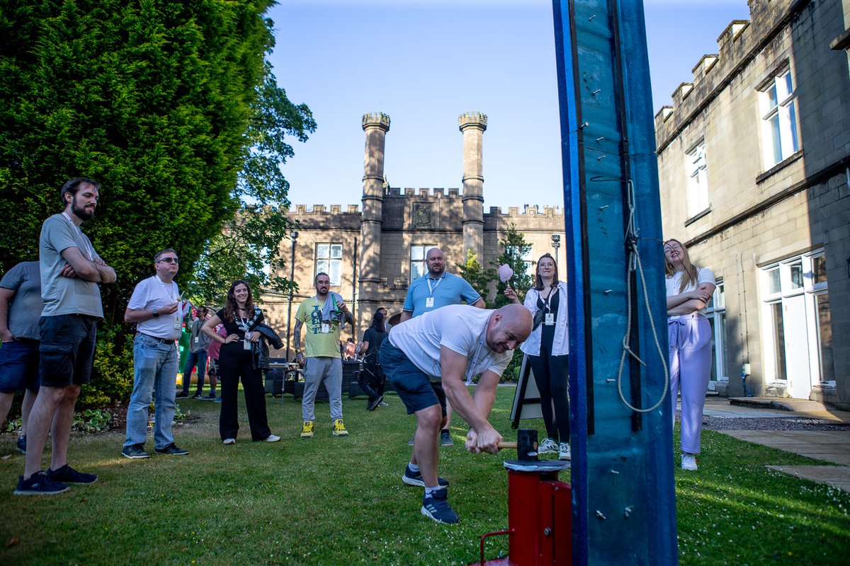 commconuk's tweet photo. Yesterday we marked the start of CommCon with welcome drinks, street food trucks and all the fun of the fairground, AND it mostly didn’t rain on us!  🙌🏻😎 

Thank you to our Platinum Sponsors @nimbleapeltd  and @EverycastLabs, @element_hq and @TeletResearch! 🫶 https://t.co/75dDVY5HUK