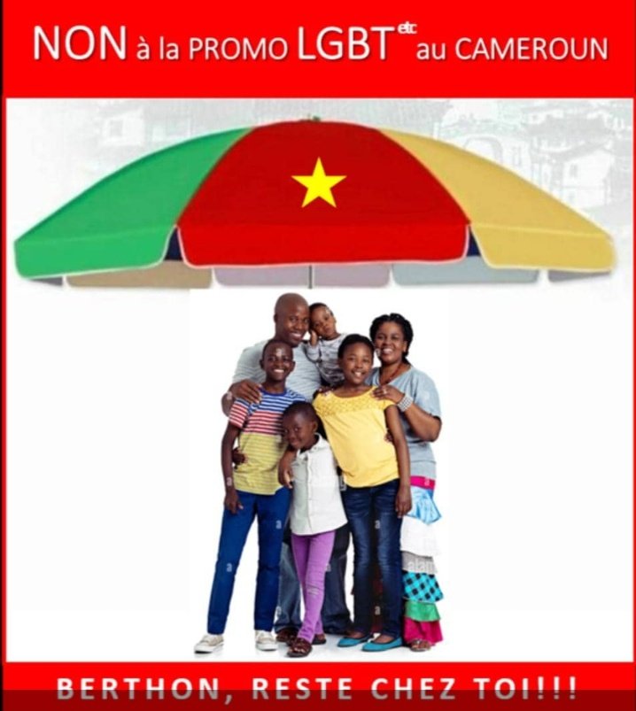 No to the promotion of LGBTQ.... in Cameroon