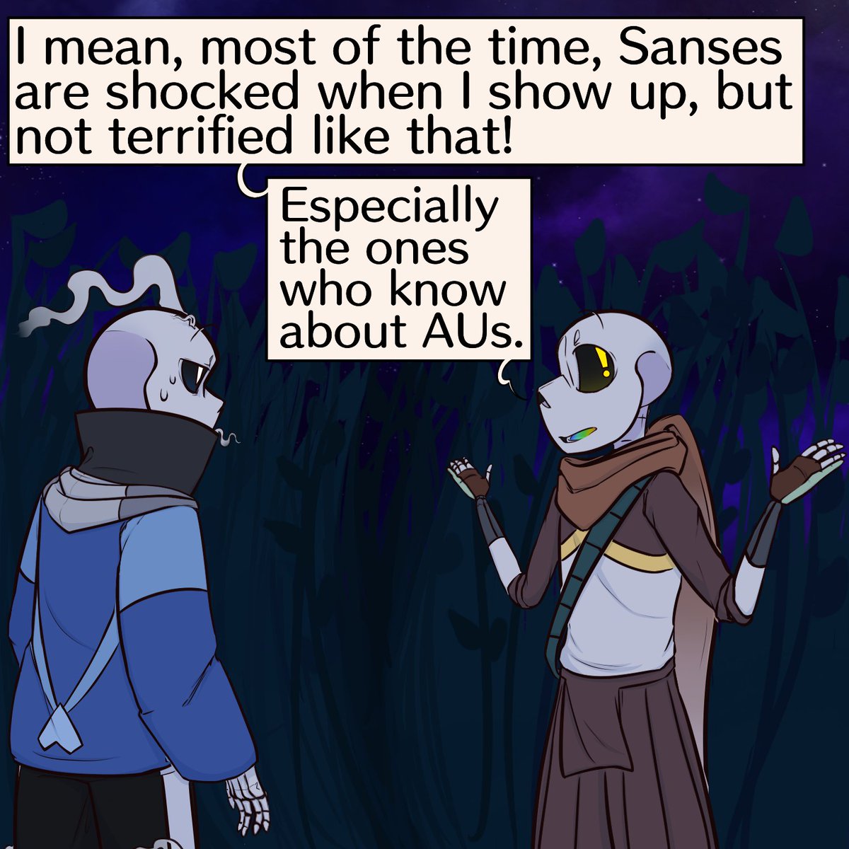 se_sans_'s tweet photo. SoulHunter, Episode 3, Undertale AU comic ^^
#undertaleAU #undertale #undertale_au #outertale #outersans #Inksans #inktale #sesans #soulsans #souleatersans #souleatertalesans #souleatertale #souppapyrus #sepapyrus #souleatertalepapyrus #souleaterpapyrus #setale #sans #DustSans https://t.co/jJz1glIH4A