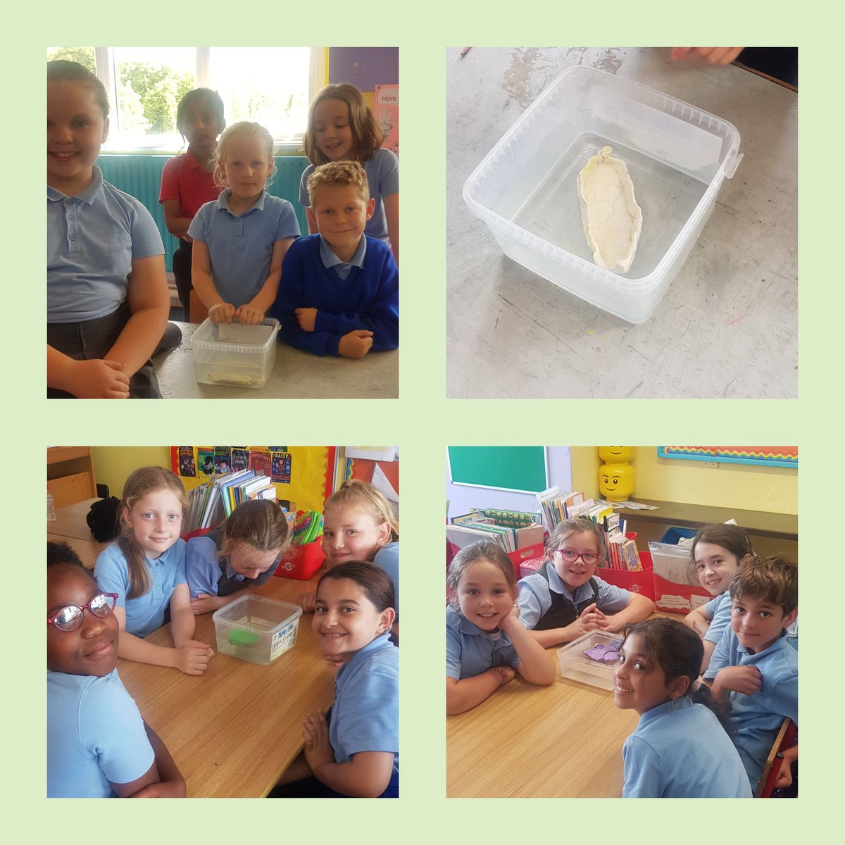 2ndClSAttracta's tweet photo. We worked together to design a boat that could float and hold some VIP passengers @2ndClSAttracta @PDSTPrimarySTEM @ScienceSparks @SFICuriousMinds #teamwork #activelearning #floatingandsinking #engineering https://t.co/9TSEHAF6S7