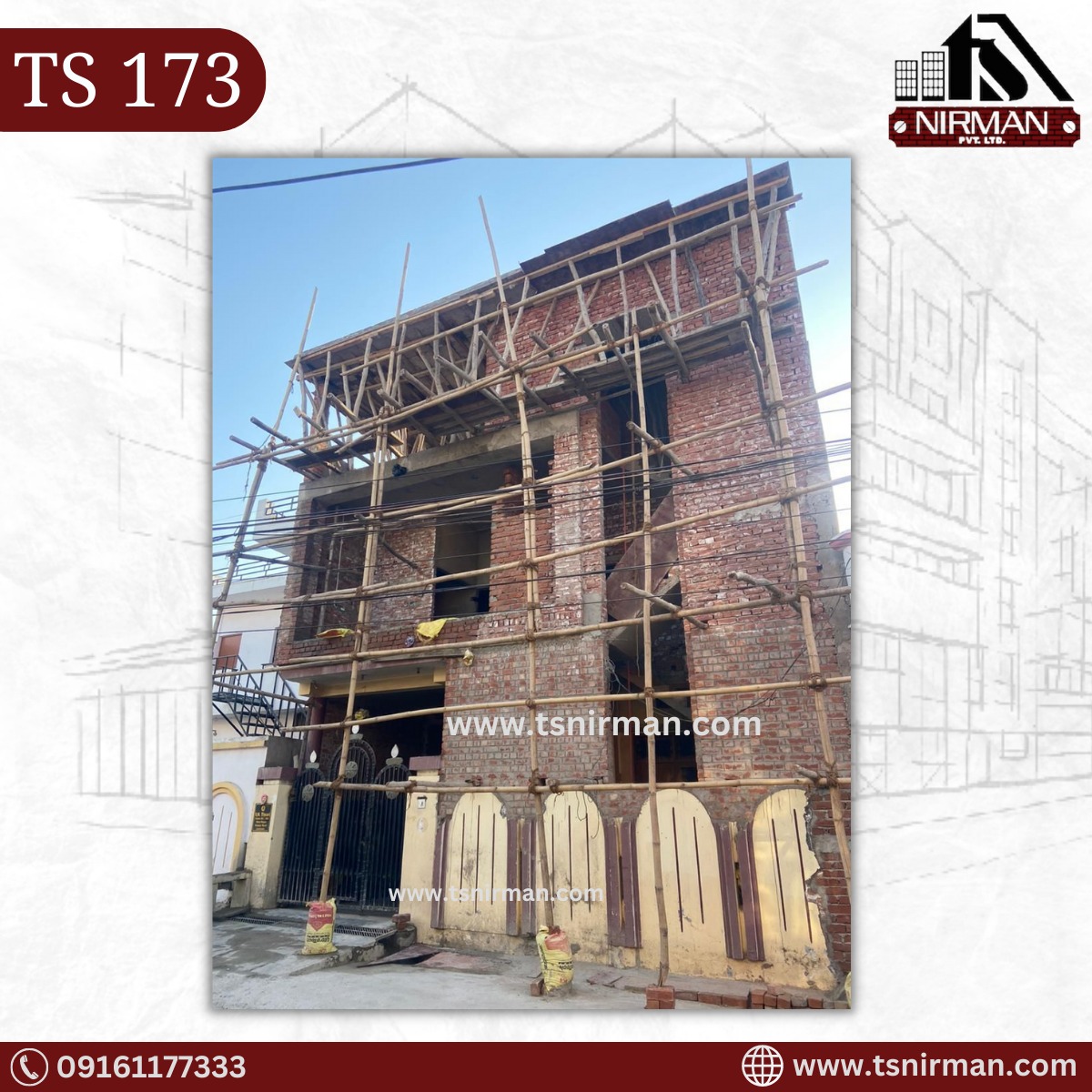 ts_nirman's tweet photo. New Project : Design and Construction
Project : House(1st floor)
Location: Hind Nagar (Lucknow), Uttar Pradesh

Project Overview: The project's total area is 1890 sqft. Construction is to be done on the 1st floor. #homeconstruction #homebuilders #lucknow https://t.co/NEdtK2kAAJ