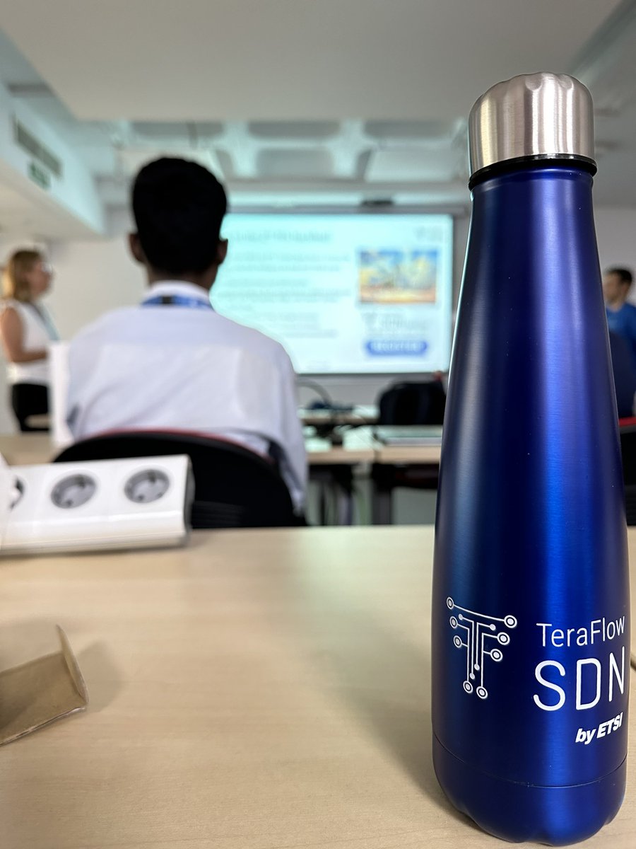 Everything ready for the #TFShackfest, co-located with #NetSoft23.

I have to say that the #uc3m campus is quite nice!