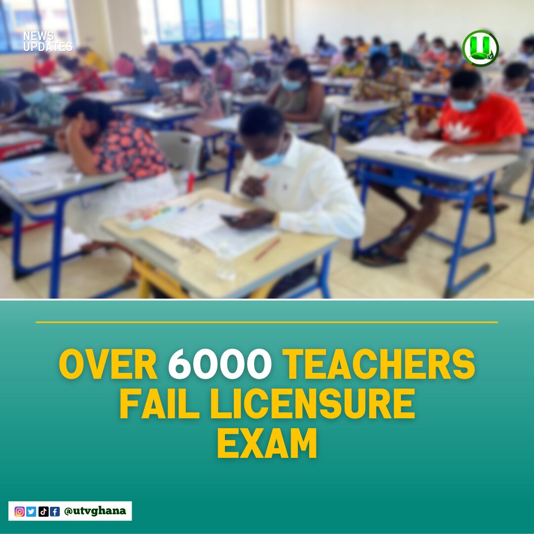 The Registrar of the Ghana Teacher Licensure Examination (GTLE), Dr. Christian Addai-Poku, has revealed that out of the 7,728 prospective teachers who sat for the licensure examination last month, only 1,277 passed.

The figure represents 16.5 per cent of the candidates who sat…