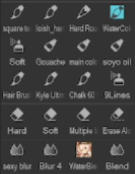 GaiaBarArt's tweet image. someone pls tell me how to do this in csp (1st photo) huhu im using pro so is this some mobile only or ex version thing? i can only do this (2nd photo)
#clipstudiopaint #csptips