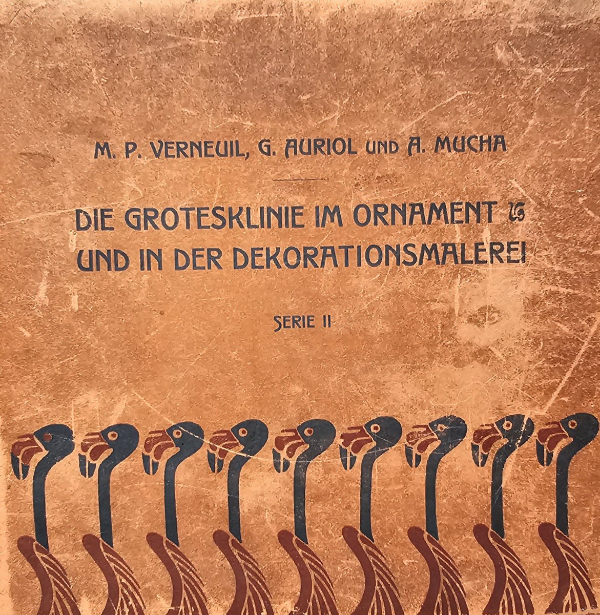 NouveauDeco's tweet photo. Color lithograph plates featuring Art Nouveau decorative patterns from c. 1900 by Verneuil, Auriol and Mucha.

Published in "Die Grotesklinie und ihre Spiegelvariation im modernen Ornament und in der Dekorationsmalerei", Berlin, Germany. https://t.co/r5iwLF787a