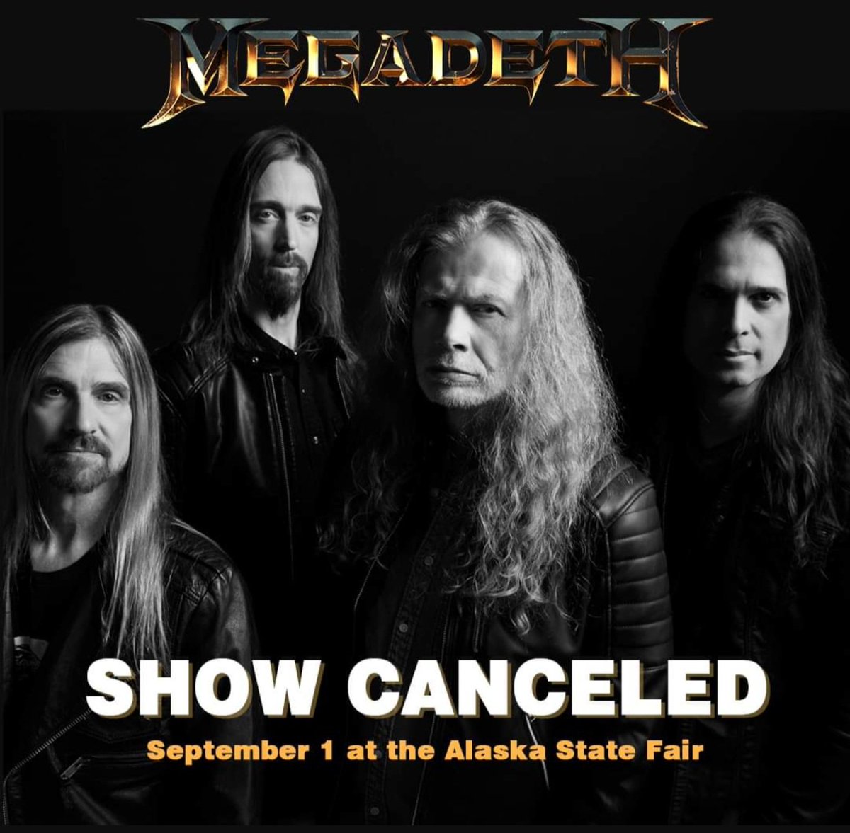 @Megadeth why is Alaska logistically impossible but every other nation in the world feasible.  @DaveMustaine I need real answers 💔 #akstatefair #ThrashMetal